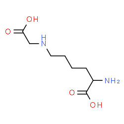 ChemSpider 2D Image | N~6~-(Carboxymethyl)lysine | C8H16N2O4