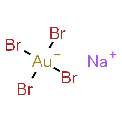 ChemSpider 2D Image | bromoauric acid | AuBr4Na