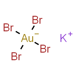 ChemSpider 2D Image | potassium tetrabromoaurate(III) | AuBr4K