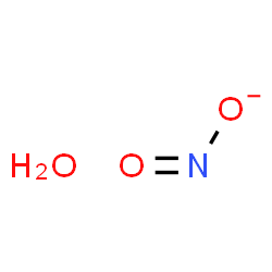 ChemSpider 2D Image | nitrite hydrate | H2NO3