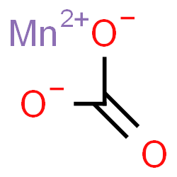 ChemSpider 2D Image | Manganese(II) carbonate | CMnO3