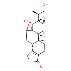 ChemSpider 2D Image | 16-Hydroxytriptolide | C20H24O7