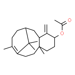 ChemSpider 2D Image | Taxa-4(20),11-dien-5-yl acetate | C22H34O2