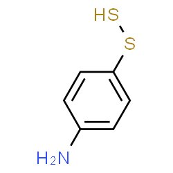 ChemSpider 2D Image | 4-Aminophenyl hydrodisulfide | C6H7NS2