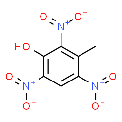 ChemSpider 2D Image | Methylpicric acid | C7H5N3O7