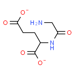 ChemSpider 2D Image | 2-(Glycylamino)pentanedioate | C7H10N2O5