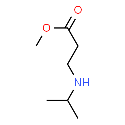 ChemSpider 2D Image | Methyl N-isopropyl-beta-alaninate | C7H15NO2
