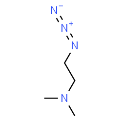 ChemSpider 2D Image | 2-Azido-N,N-dimethylethanamine | C4H10N4