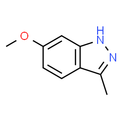 ChemSpider 2D Image | 6-Methoxy-3-methyl-1H-indazole | C9H10N2O