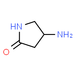 ChemSpider 2D Image | 4-Amino-2-pyrrolidinone | C4H8N2O