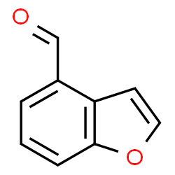 ChemSpider 2D Image | benzofuran-4-carbaldehyde | C9H6O2