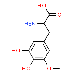 ChemSpider 2D Image | 3-Hydroxy-5-methoxytyrosine | C10H13NO5
