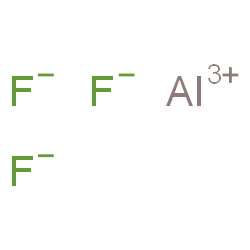ChemSpider 2D Image | Aluminium trifluoride | AlF3