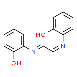 ChemSpider 2D Image | 2-[(E)-{(2Z)-2-[(2-Hydroxyphenyl)imino]ethylidene}amino]phenol | C14H12N2O2