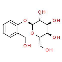 ChemSpider 2D Image | 2-(Hydroxymethyl)phenyl alpha-L-altropyranoside | C13H18O7
