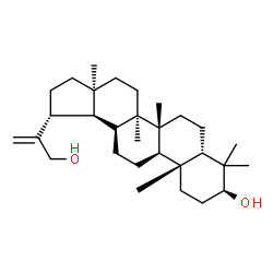 ChemSpider 2D Image | (3beta,5beta,13alpha,17alpha)-Lup-20(30)-ene-3,29-diol | C30H50O2