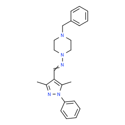 ChemSpider 2D Image | SANT-1 | C23H27N5