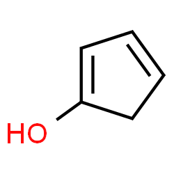 ChemSpider 2D Image | 1,3-Cyclopentadien-1-ol | C5H6O