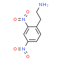 ChemSpider 2D Image | 2-(2,4-Dinitrophenyl)ethanamine | C8H9N3O4