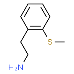 ChemSpider 2D Image | 2-[2-(Methylsulfanyl)phenyl]ethanamine | C9H13NS