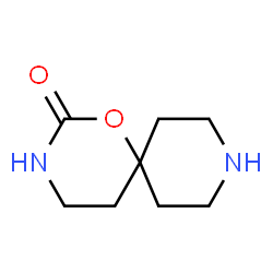 ChemSpider 2D Image | 1-Oxa-3,9-diazaspiro[5.5]undecan-2-one | C8H14N2O2