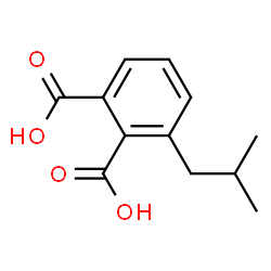 ChemSpider 2D Image | 3-Isobutylphthalic acid | C12H14O4