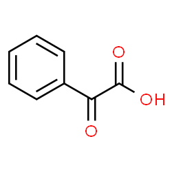 ChemSpider 2D Image | Phenylglyoxylic acid | C8H6O3