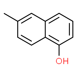 ChemSpider 2D Image | 6-Methyl-1-naphthol | C11H10O