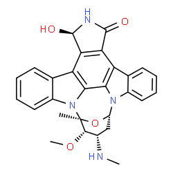ChemSpider 2D Image | (2S,3S,4S,6S,18R)-18-Hydroxy-3-methoxy-2-methyl-4-(methylamino)-29-oxa-1,7,17-triazaoctacyclo[12.12.2.1~2,6~.0~7,28~.0~8,13~.0~15,19~.0~20,27~.0~21,26~]nonacosa-8,10,12,14,19,21,23,25,27-nonaen-16-one | C28H26N4O4