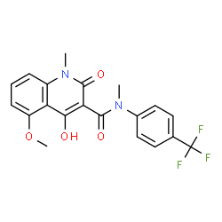 ChemSpider 2D Image | Tasquinimod | C20H17F3N2O4