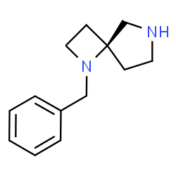 ChemSpider 2D Image | (4S)-1-Benzyl-1,6-diazaspiro[3.4]octane | C13H18N2
