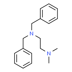 ChemSpider 2D Image | N,N-Dibenzyl-N',N'-dimethyl-1,2-ethanediamine | C18H24N2