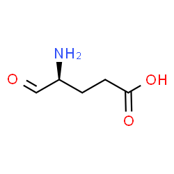 ChemSpider 2D Image | L-Glutamate 1-semialdehyde | C5H9NO3
