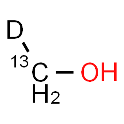 ChemSpider 2D Image | (~13~C,~2~H_1_)Methanol | 13CH3DO