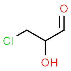 ChemSpider 2D Image | 3-Chloro-2-hydroxypropanal | C3H5ClO2