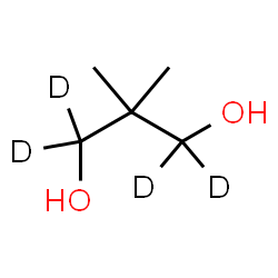 ChemSpider 2D Image | 2,2-Dimethyl-1,3-(~2~H_4_)propanediol | C5H8D4O2