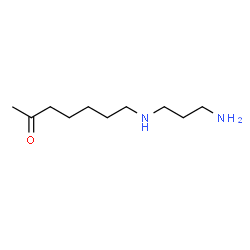 ChemSpider 2D Image | 7-[(3-Aminopropyl)amino]-2-heptanone | C10H22N2O