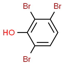 ChemSpider 2D Image | 2,3,6-Tribromophenol | C6H3Br3O