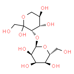 ChemSpider 2D Image | 3-O-alpha-D-Allopyranosyl-D-tagatopyranose | C12H22O11