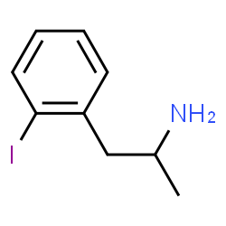 ChemSpider 2D Image | 1-(2-Iodophenyl)-2-propanamine | C9H12IN