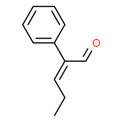 ChemSpider 2D Image | (2Z)-2-Phenyl-2-pentenal | C11H12O