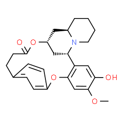 ChemSpider 2D Image | (9S,15R,17R)-6-Hydroxy-5-methoxy-2,18-dioxa-10-azapentacyclo[20.2.2.1~9,17~.0~3,8~.0~10,15~]heptacosa-1(24),3,5,7,22,25-hexaen-19-one | C25H29NO5