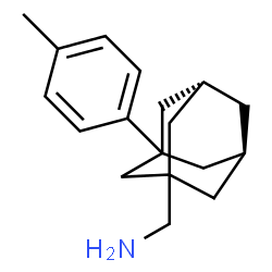 ChemSpider 2D Image | 1-[(5R,7S)-3-(4-Methylphenyl)adamantan-1-yl]methanamine | C18H25N