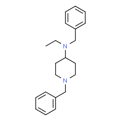 ChemSpider 2D Image | N,1-Dibenzyl-N-ethyl-4-piperidinamine | C21H28N2
