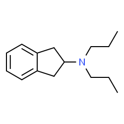 ChemSpider 2D Image | N,N-Dipropyl-2-indanamine | C15H23N