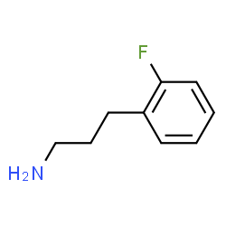 ChemSpider 2D Image | 3-(2-Fluorophenyl)propylamine | C9H12FN