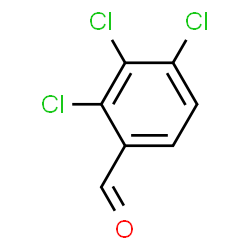 ChemSpider 2D Image | 2,3,4-Trichlorobenzaldehyde | C7H3Cl3O