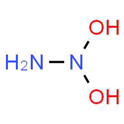 ChemSpider 2D Image | 1,1-Dihydroxyhydrazine | H4N2O2