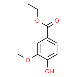 ChemSpider 2D Image | Ethyl Vanillate | C10H12O4