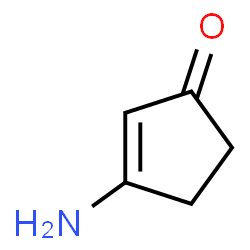ChemSpider 2D Image | 3-aminocyclopent-2-enone | C5H7NO